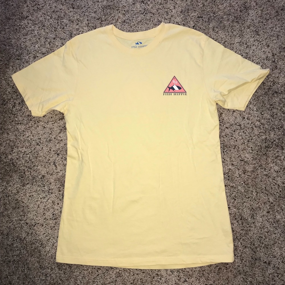 Fish Hippie Men’s T-shirt Size Medium